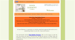 Desktop Screenshot of innerharmony-cyprus.com