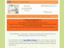 Tablet Screenshot of innerharmony-cyprus.com